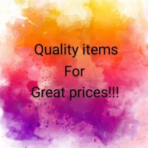 Quality items for great prices!!!